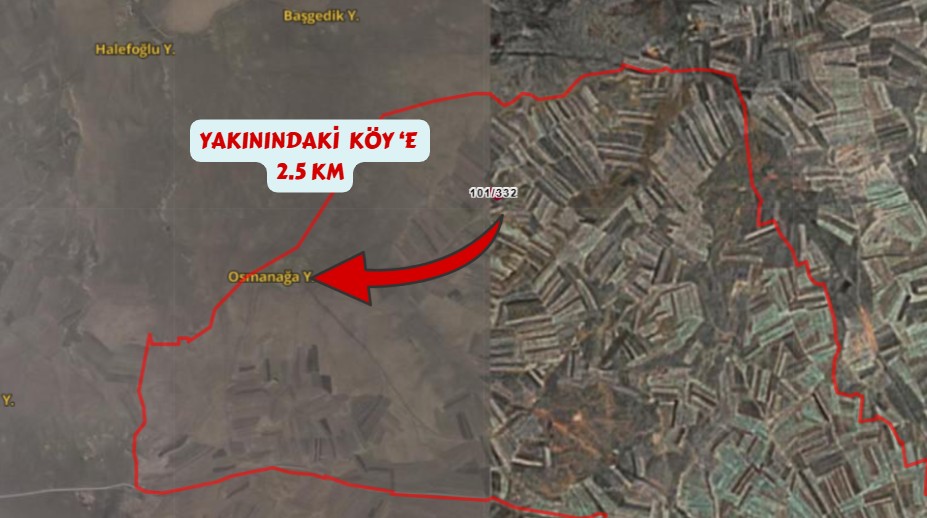 KARS MERKEZ SUBATAN KÖYÜNDE 6.831 M² TARLAMIZ SATILIKTIR. - KARS MERKEZ fotoğraf 6